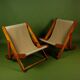 Fauteuil Kon Tiki Pierre Bégué édition originales avec coussin d'origine