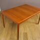 Danish Dining Table in Teak by Henry Walter Klein, Bramin Edition 1960
