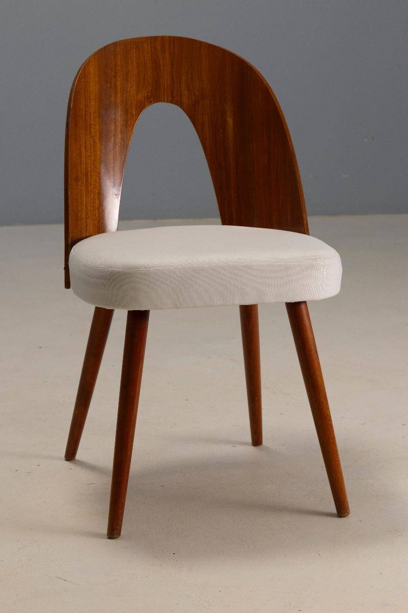 Set of four dining chairs, Antonín Šuman, 1960s, Czechoslovakia