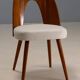Set of four dining chairs, Antonín Šuman, 1960s, Czechoslovakia