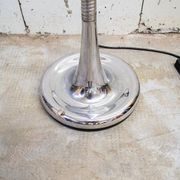 Molla floor lamp in steel by Eleonore Peduzzi Riva for Candle, Italy, 1970s.