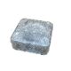 Square wall lamp ceiling light transparent glass vintage fixture