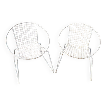 Chaises en métal design