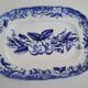 Oval dish Jules Vieillard Bordeaux model Volubilis