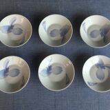Service à café Hermès Pivoines bleus