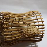 Rattan hanging lamp
