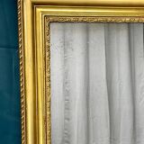 Antique mirror 150 x 65 cm Louis Philippe period. Gold leaf gilding. Very good condition
