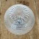 Lustre en porcelaine blanche vintage, années 1970
