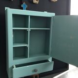 Almond green medicine cabinet