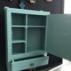 Almond green medicine cabinet