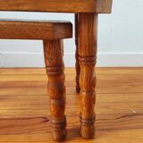 Danish nesting coffee tables in solid wood – Vintage
