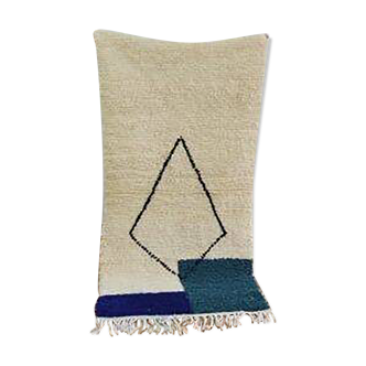 Tapis Beni Ouarain fait main 150x250 cm