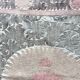 Vintage hand-embroidered tablecloth 132x143 cm