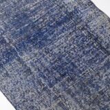 Blue Hallway Turkish Runner Rug sku1070