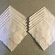Nappe 160 x 260 ajourée brodée et 12 serviettes
