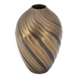 Vase en laiton, années 70