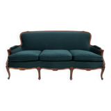 Antique sofa, late 19th century, France, after renovation.