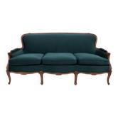 Antique sofa, late 19th century, France, after renovation.