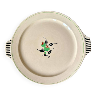 Art deco style dish