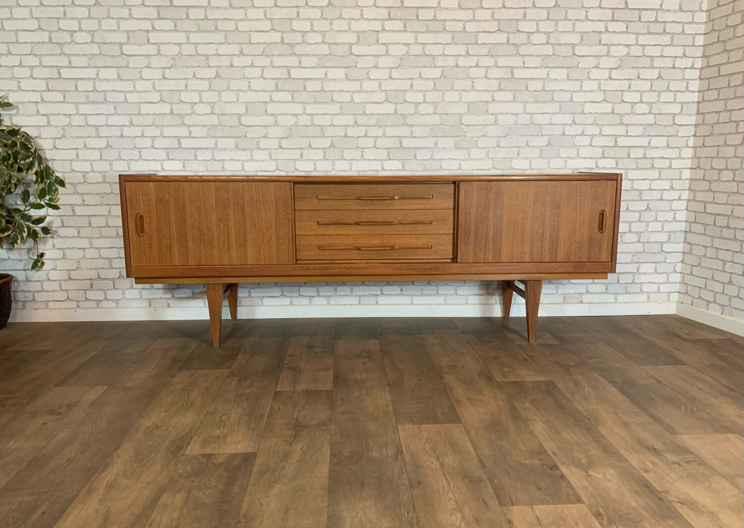 Vintage scandinavian sideboard 1960