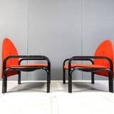 Paire de fauteuils Gae Aulenti '54 L' pour Knoll International, années 1970