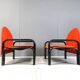 Pair of Gae Aulenti '54 L' Armchairs for Knoll International, 1970s