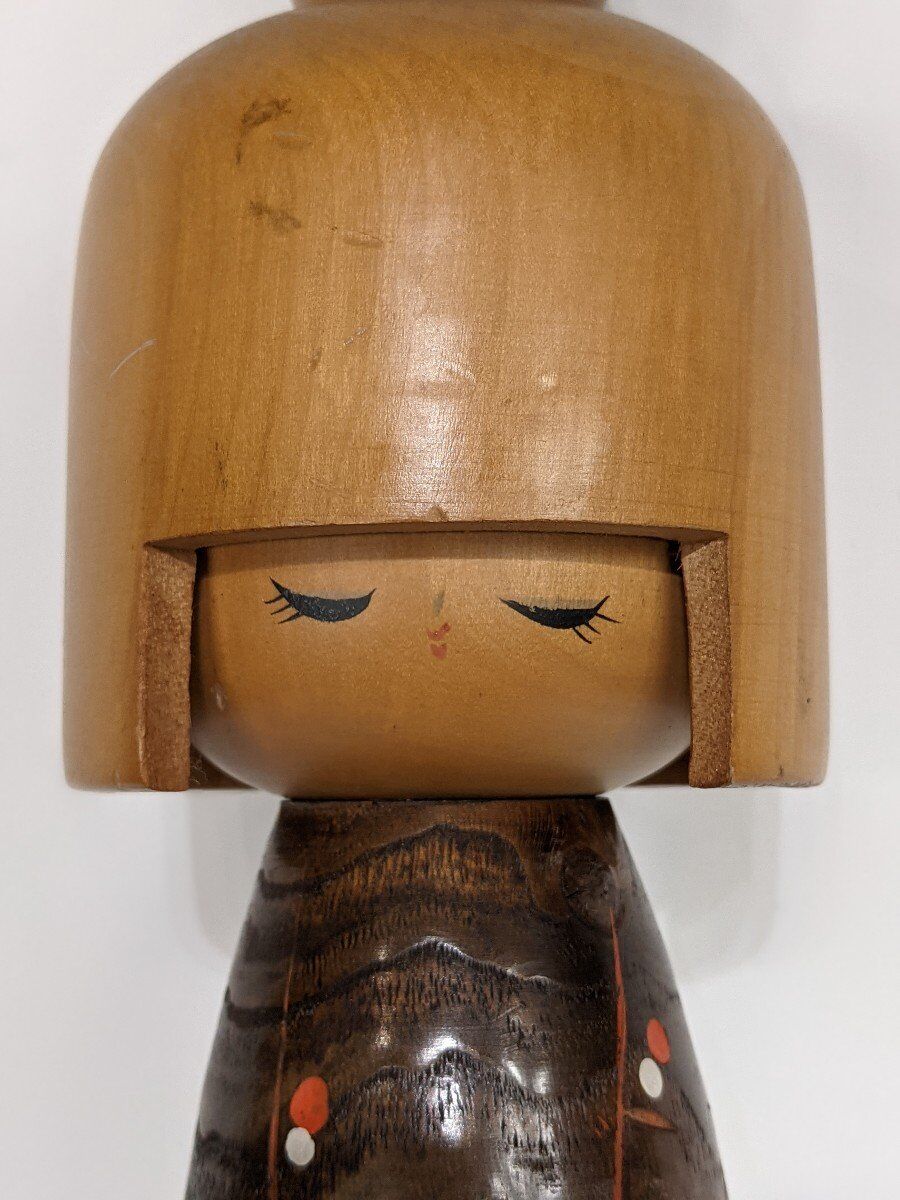 Awakening of Love - Kokeshi Doll - Master Okamoto usaburo - circa 1970 Japan