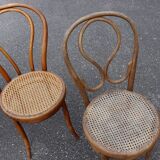 Series 8 mismatched bistro chairs