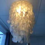 Mother-of-pearl grapevine chandelier, 1970