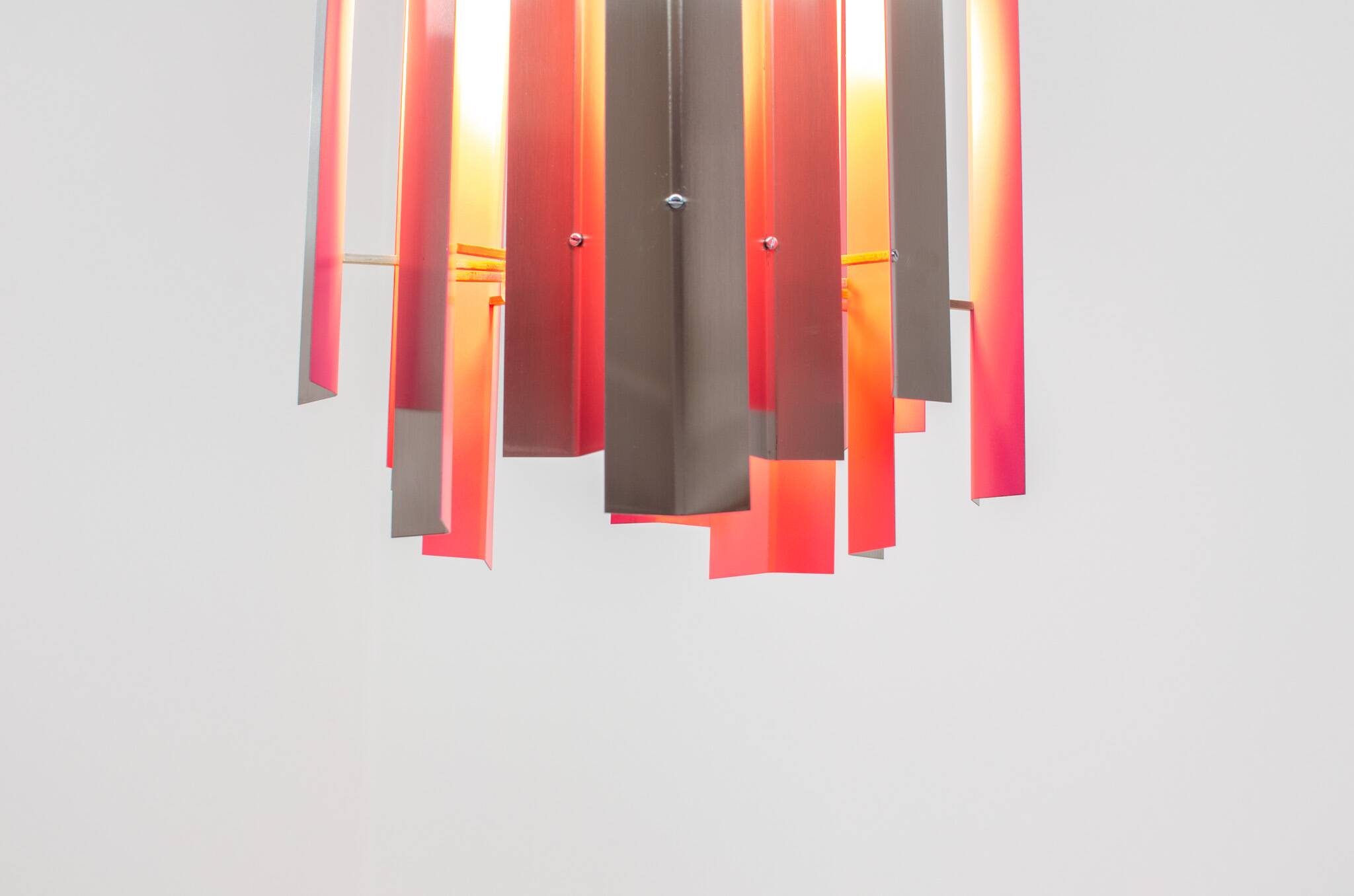 Extremely rare pendant light by Preben Dal for Hans Følsgaard