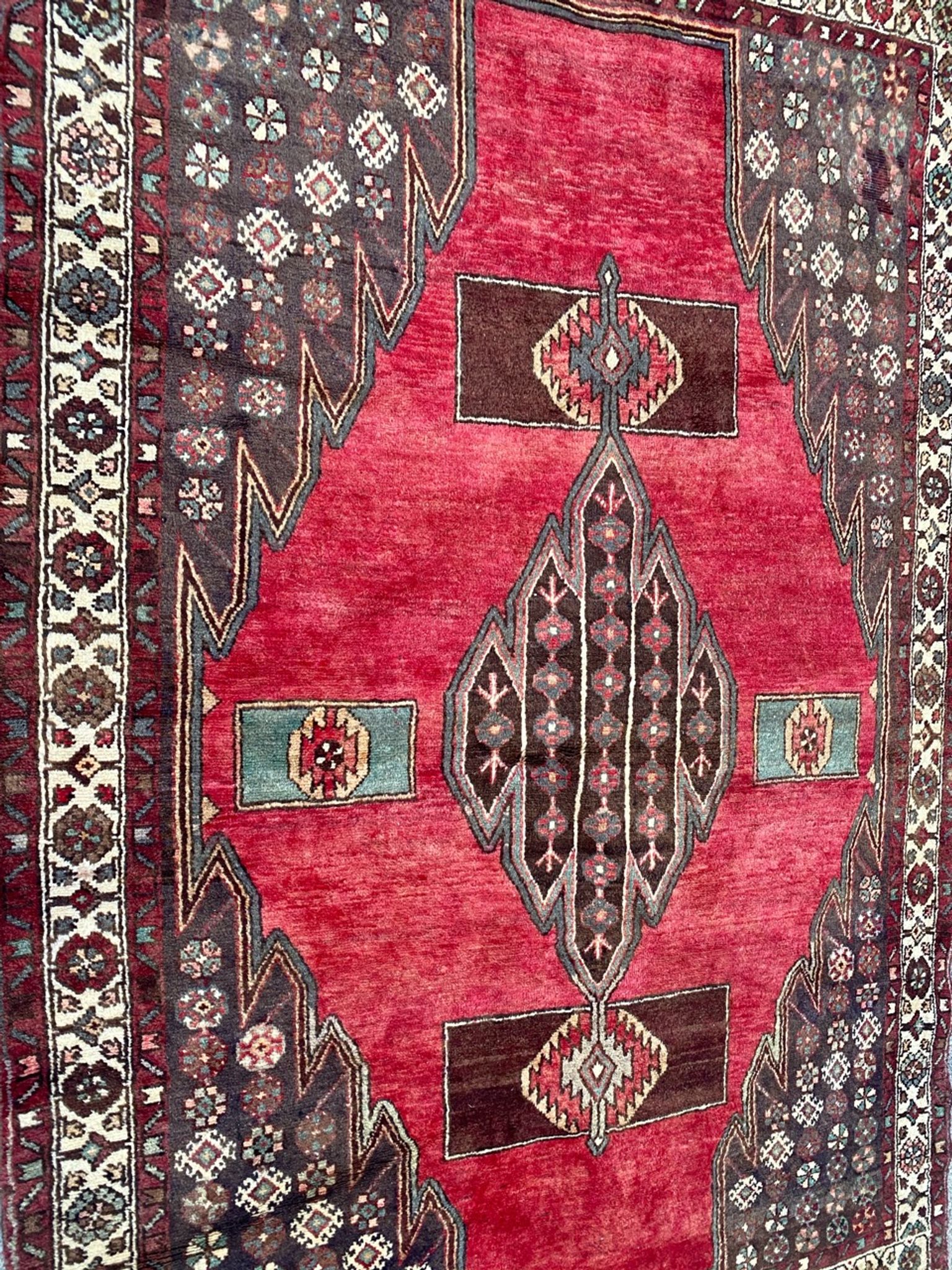 Persian carpet mazlaghan 132x200 cm