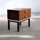 Vintage bedside table | chest of drawers | 60s | teak