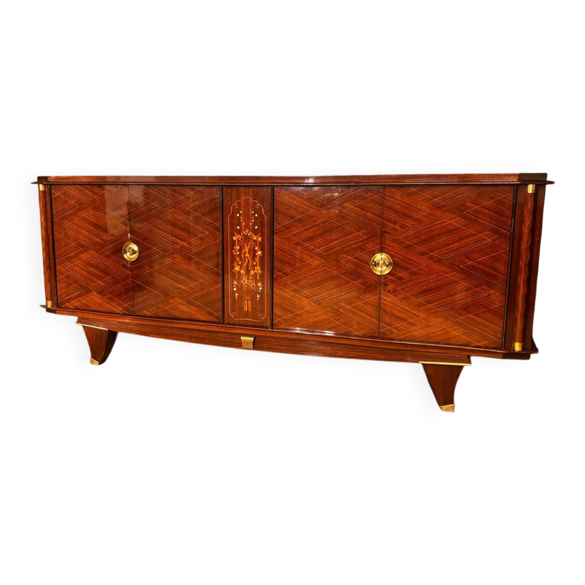 Enfilade Art Deco by Leleu from the 1940s.