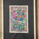 Mexican painting on amate paper