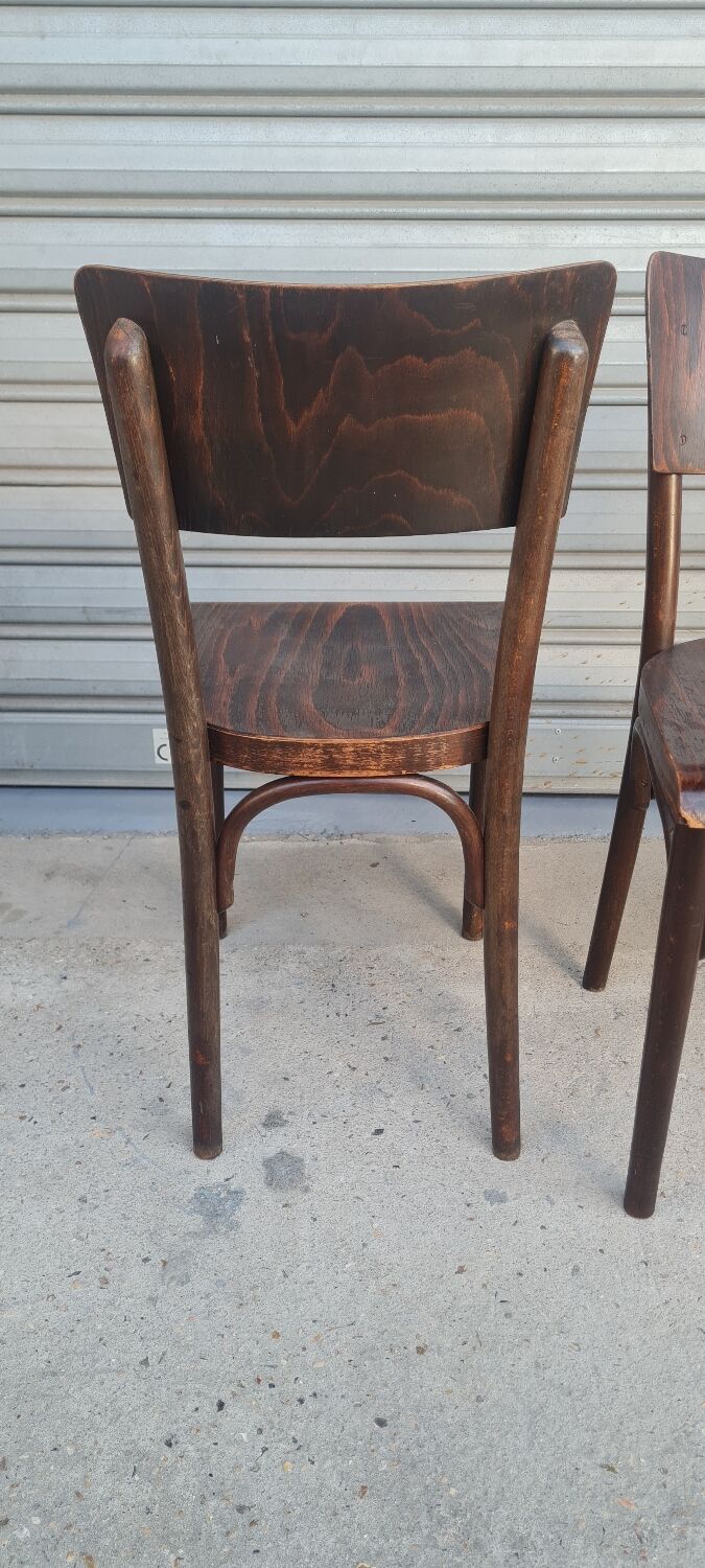 Set of 6 thonet bistro chairs