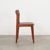 Set of six teak chairs, Danish design, 1960s, production: Denmark