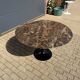 Original round Knoll Tulip dining table (137cm) Emperador glossy NEW CONDITION!