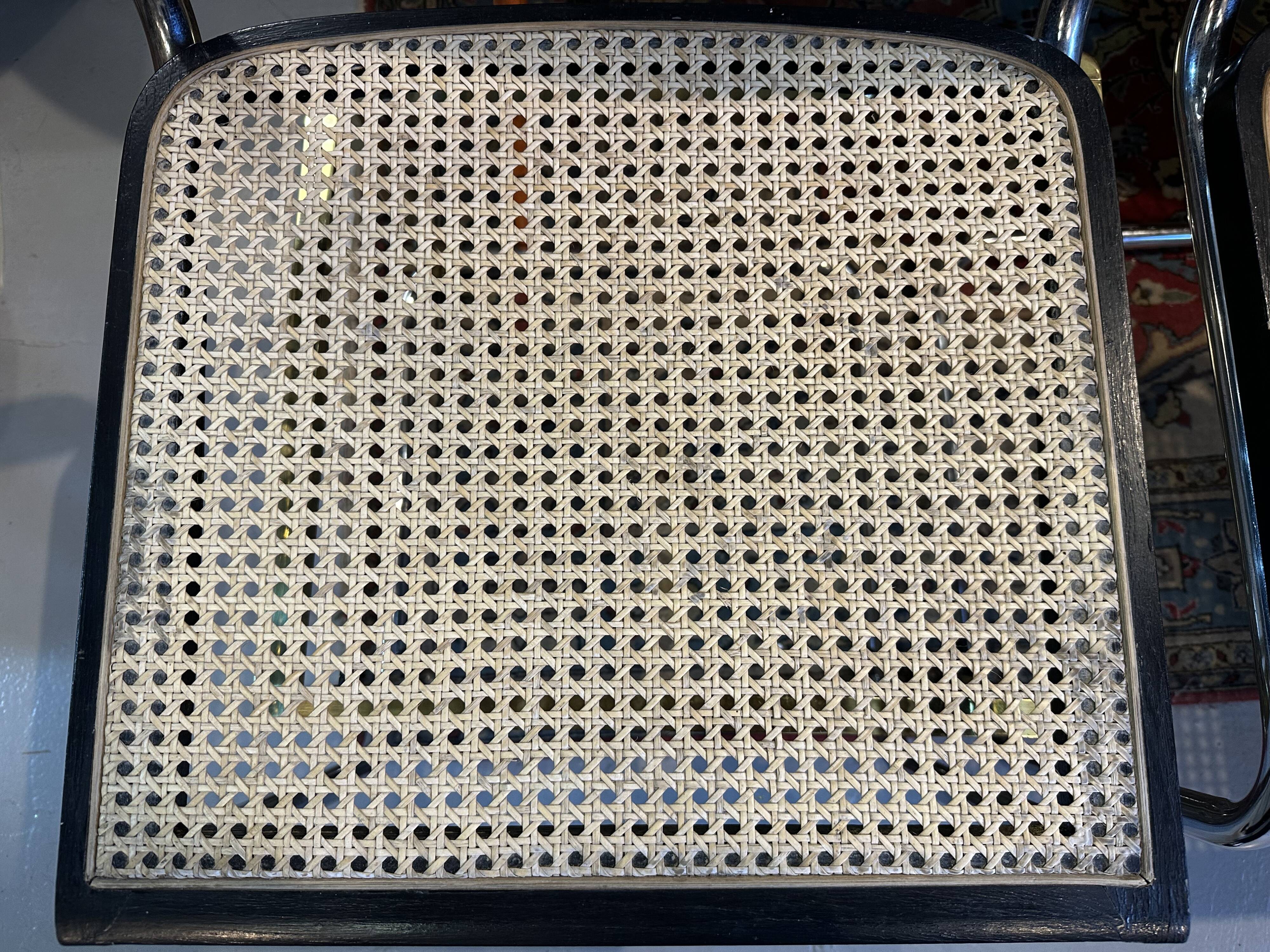 Paire de chaises Cesca B32 Marcel Breuer