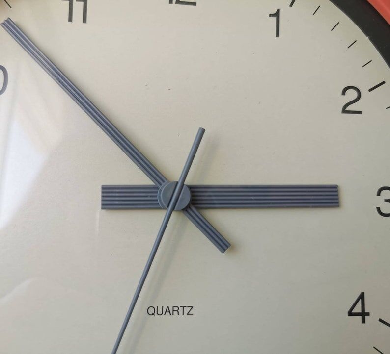 Vintage Junghans wall clock, 1980