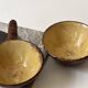 Set of ceres glazed ceramic ramekins, stoneware, france, 1960