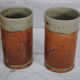 Set de 4 gobelets en grés Rémi Bohnert 1970