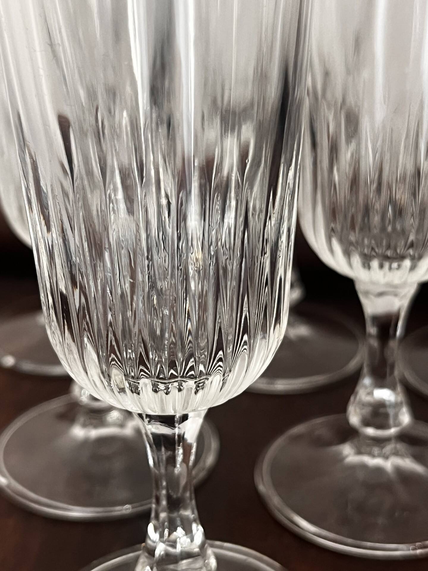 6 flûtes à champagne