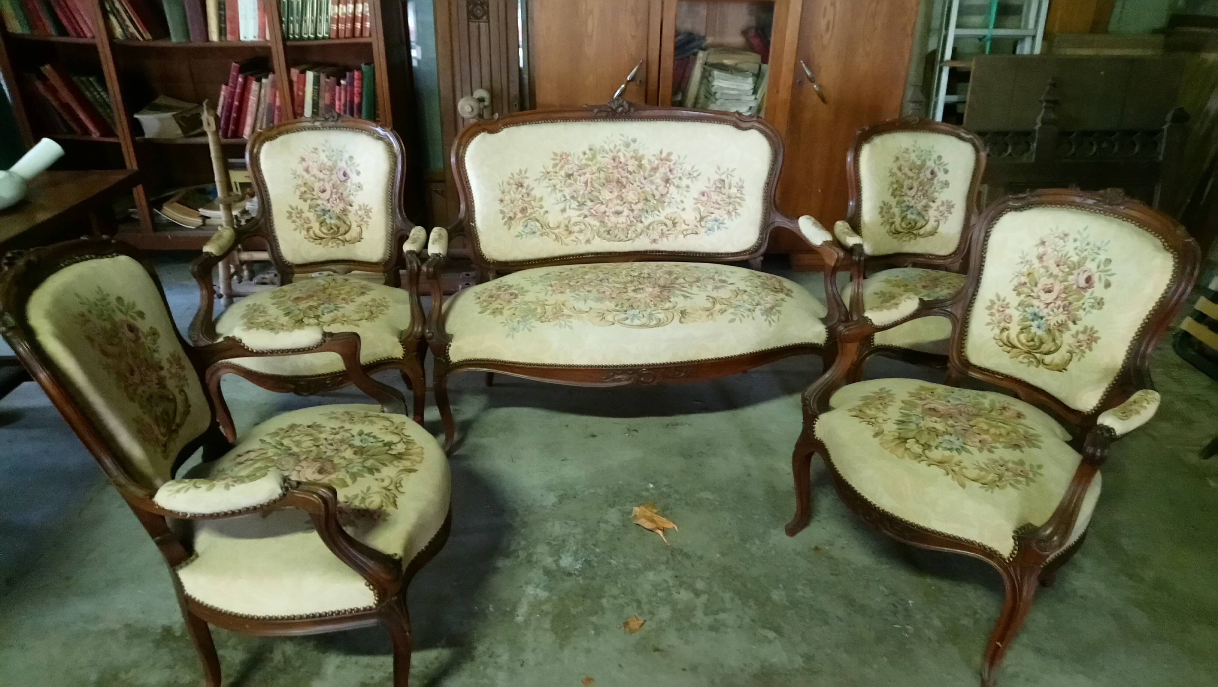 Salon XIXe de style Louis XV