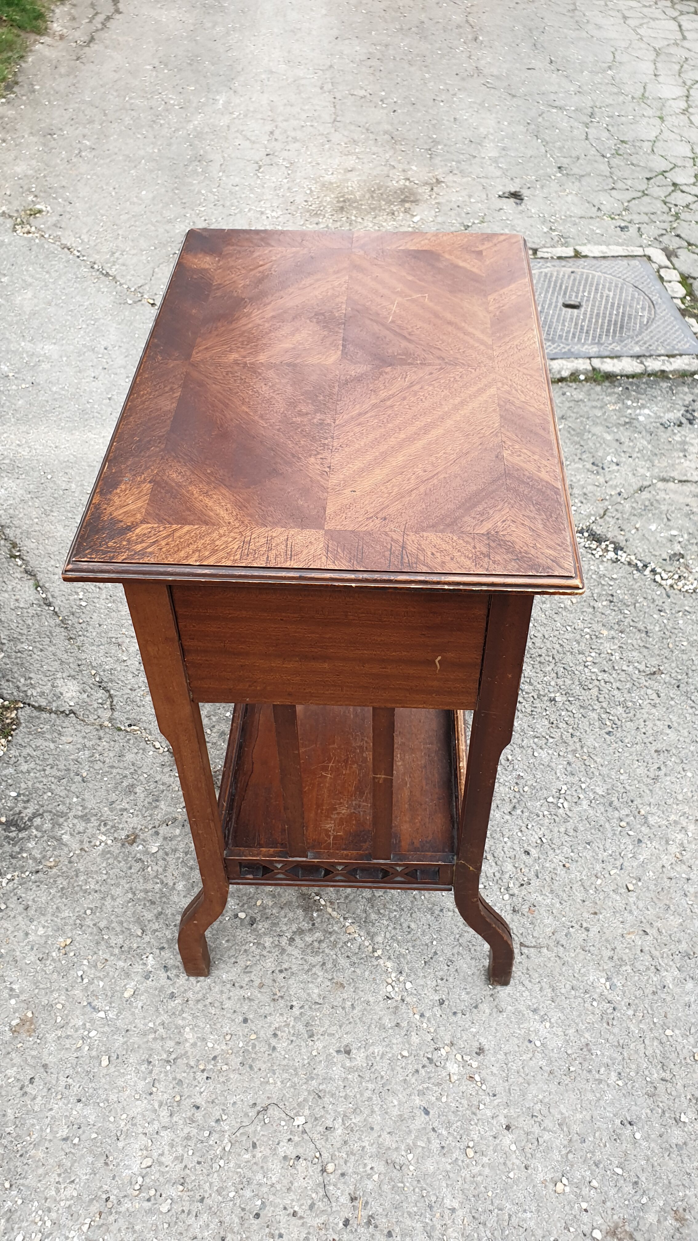 Hard-working seamstress