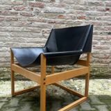 Canto chair in saddle leather Rainer Schell for Schlapp Vintage
