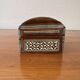 Mother-of-pearl jewelry box with velvet interior