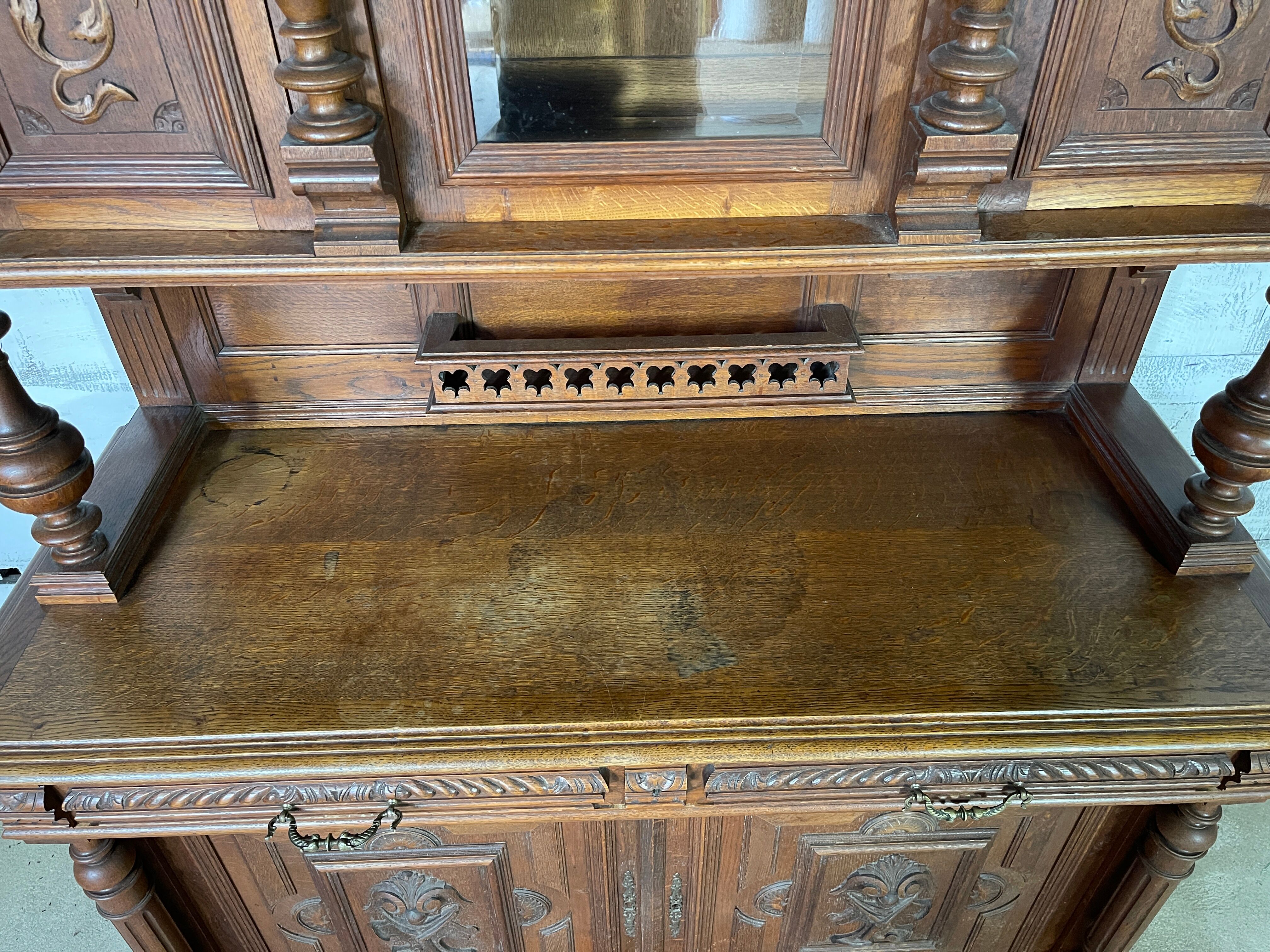 Old wooden cupboard