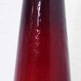 Scandinavian style thick glass vase