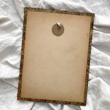 Engraving lithograph old fashion illustration under glass late 19th century