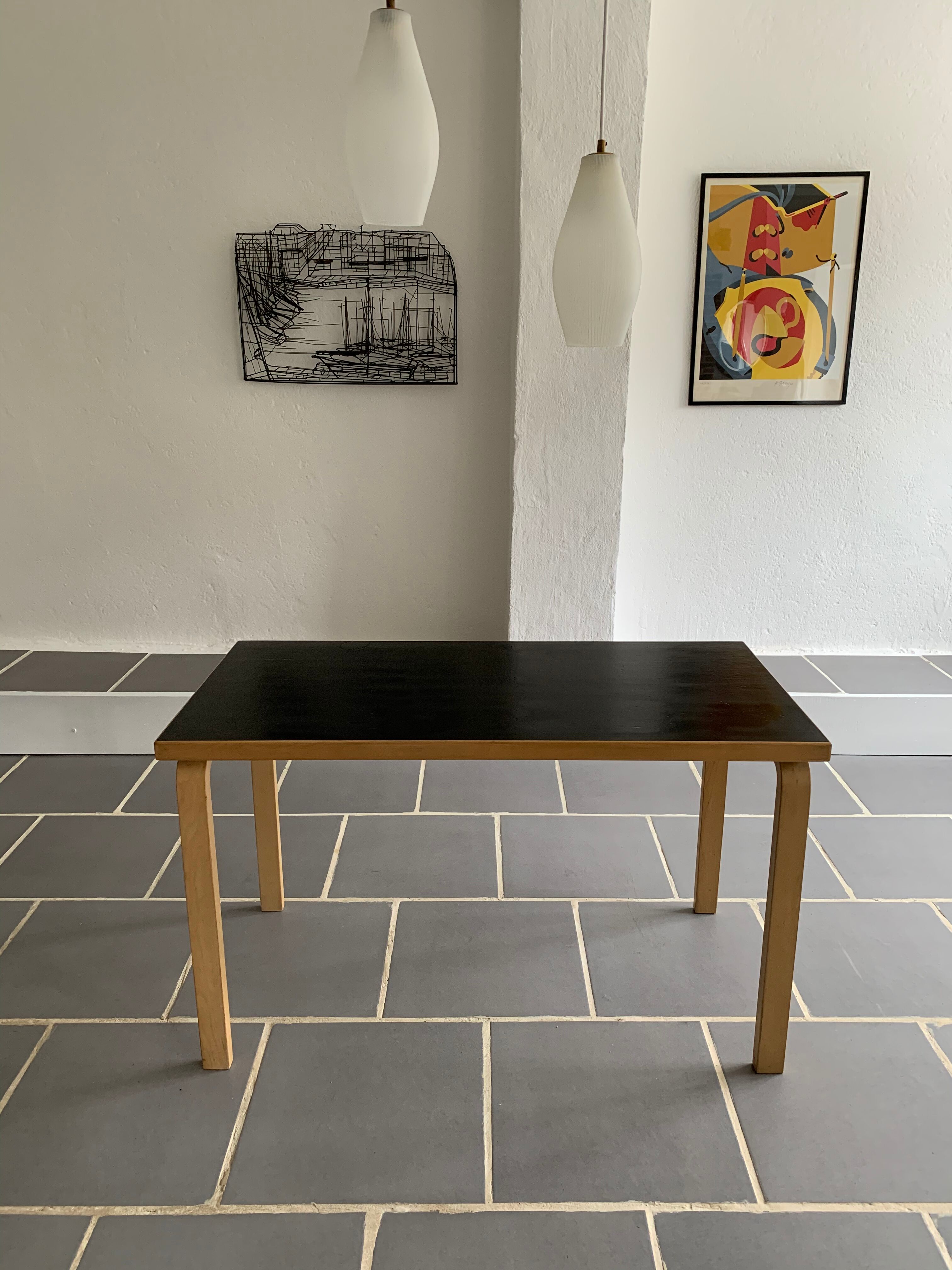 Vintage Alvar Aalto table desk